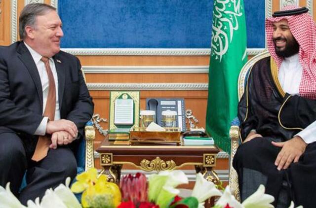 M. Pompeo Saudo Arabijos sosto įpėdiniui: JAV privers J. Khashoggio žudikus atsakyti už savo veiksmus