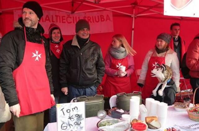 Maltiečiai vėl kvies ragauti sriubos