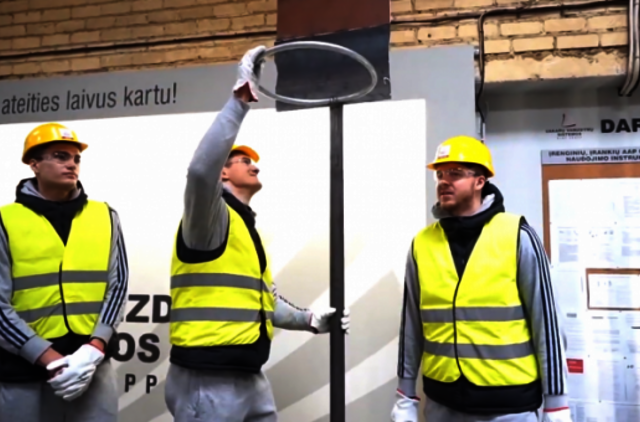 „Neptūno“ krepšininkai tapo suvirintojais