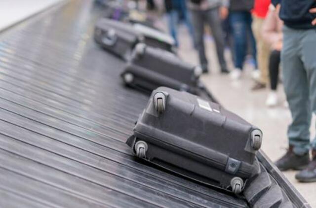 Oro uosto keleivio bagaže rasta šovinių