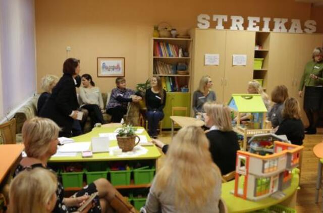 Streikas prasidėjo