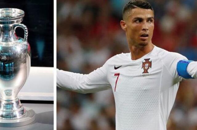 Europos čempionato atrankos burtai Lietuvai lėmė galimą C. Ronaldo atvykimą