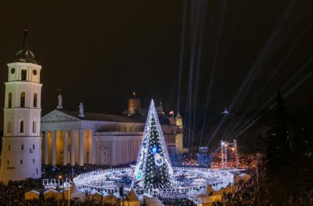 Kalėdiniu Vilniumi džiaugiasi ir pasaulio žiniasklaida