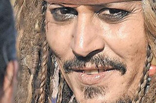 „Karibų piratų“ filmuose nebeišvysime pagrindinės jų žvaigždės