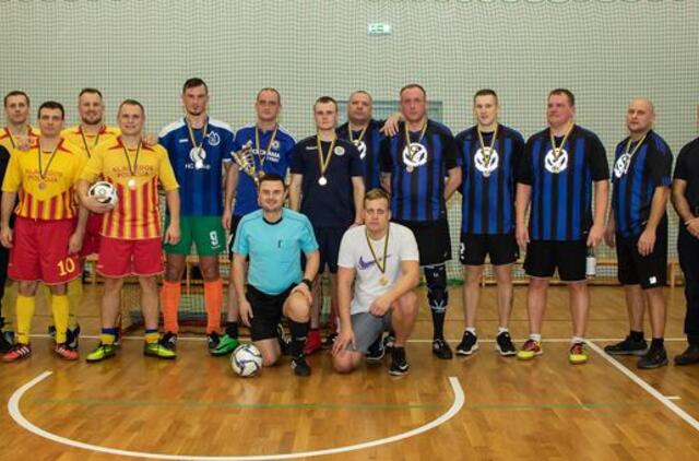 Klaipėdoje vyko pareigūnų salės futbolo turnyras
