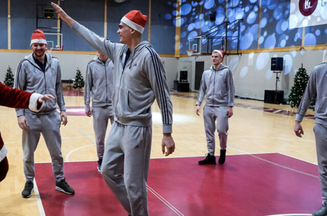 „Neptūnas“ šventes pasitiko su mažiausiais sirgaliais