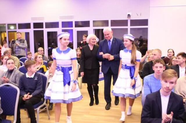 Pagerbė gabiausius Klaipėdos mokinius