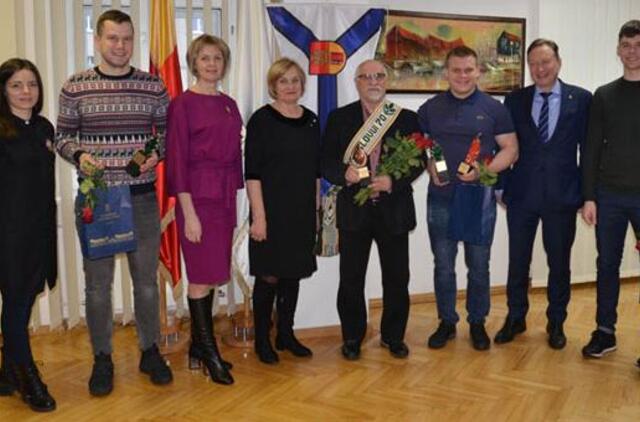 Pagerbė nusipelniusius Universiteto sportininkus