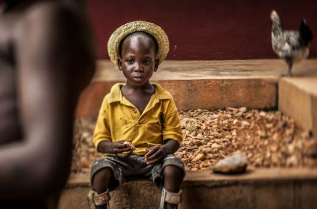 UNICEF Metų nuotraukoje - berniukas iš Togo