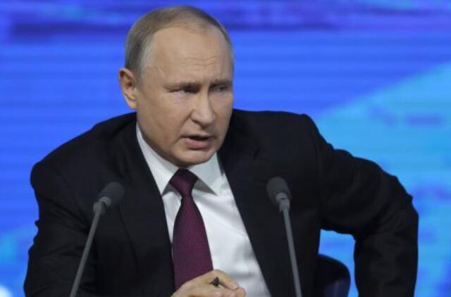 V. Putinas džiaugiasi Rusijos ekonomikos augimu