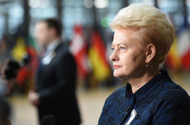 D. Grybauskaitė siūlo, kad medicininę ir socialinę pagalbą senoliams teiktų vienas asmuo