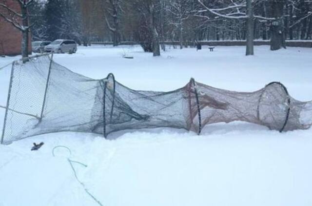 Drevernoje brakonieriai sugavo daugiau nei 300 žuvų