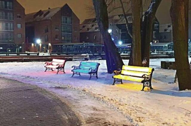 Klaipėdiečius pradžiugino įmonės dovana miestui