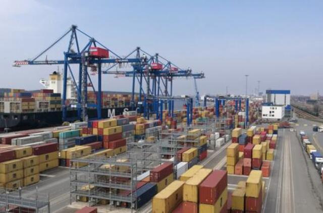 Klaipėdos uostas artėja prie 50 milijonų tonų krovos