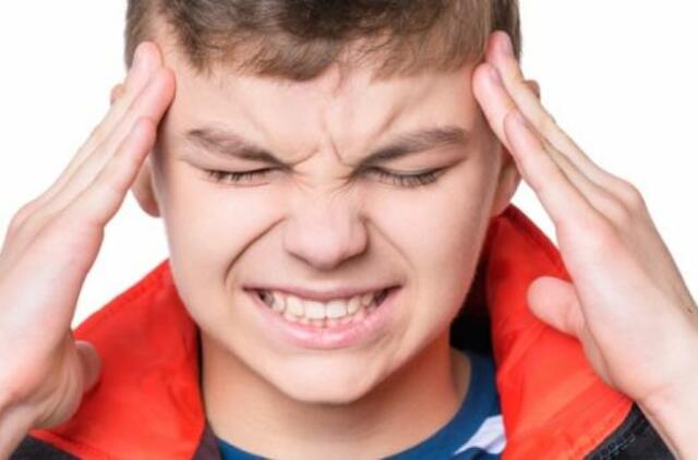 Kodėl vaikui skauda galvą?