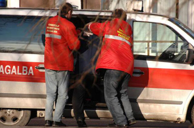 Naujametę naktį 7 žmonės atsidūrė ligoninėje