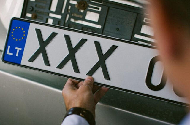 „Regitra“ siūlo rezervuoti išskirtinius numerius