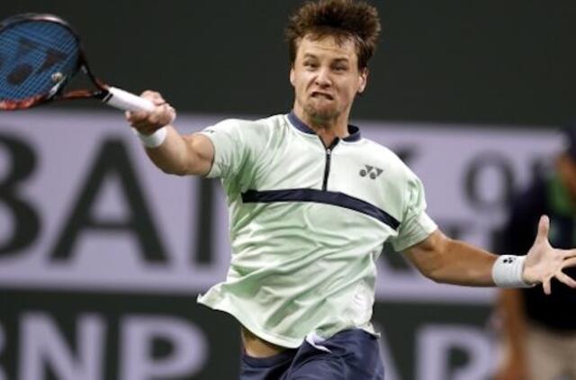 Tenisininkas R.Berankis Prancūzijoje žengė į finalą