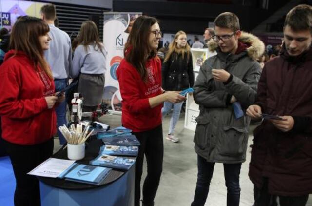 Vis daugiau moksleivių domisi studijomis Klaipėdoje