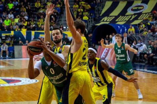 „Žalgiris“ pralaimėjo Eurolygos lyderiams