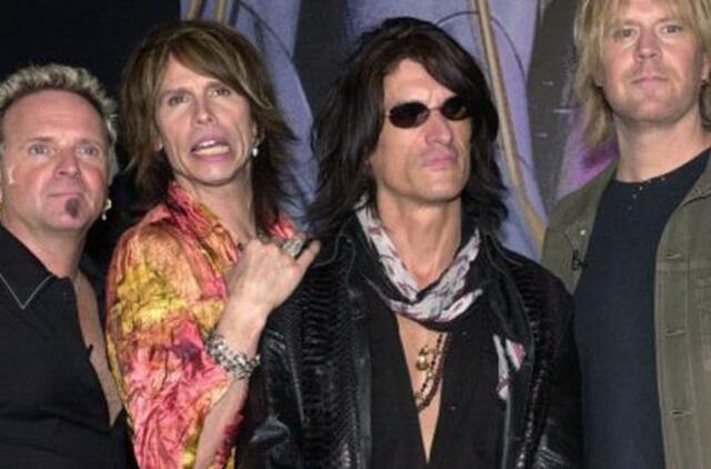 „Aerosmith“ bus įamžinti Holivudo „Šlovės alėjoje“