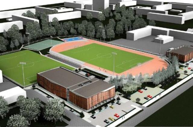 Artėja futbolo mokyklos rekonstrukcija