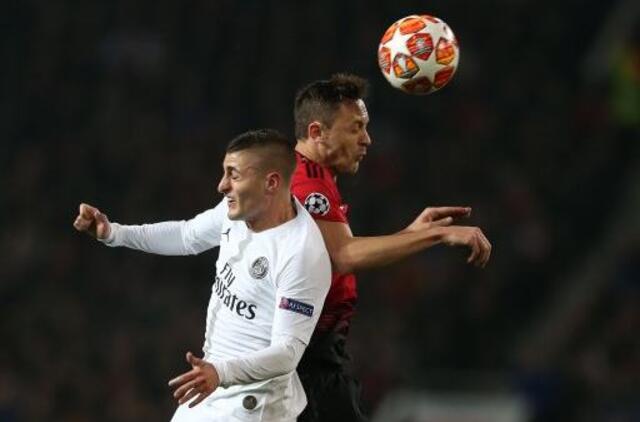 Čempionų lygos aštuntfinalyje - „Paris Saint-Germain“ ir „AS Roma“ pergalės