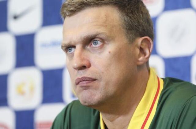 Dainius Adomaitis išsirinko galutinę rinktinės sudėtį