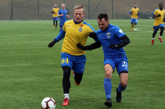 Draugiškose rungtynėse - „Palangos“ pergalė