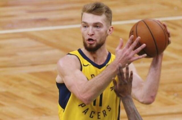 D.Sabonio indėlis į šeštąją iš eilės „Pacers“ pergalę - 9 taškai