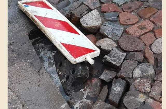 Gatvių remonto laukia lyg pavasario