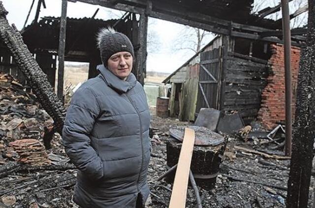 Jurjonuose be pastogės liko dvi šeimos