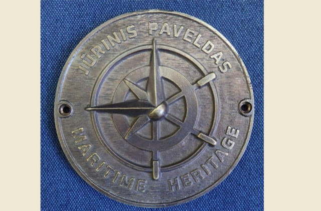 Klaipėdoje sukurtas jūrinio paveldo ženklas