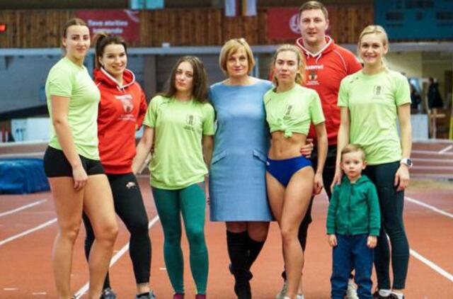 Klaipėdos studentų lengvaatlečių pergalės