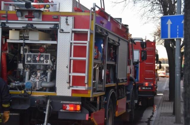 Klaipėdos picerijoje kilo gaisras