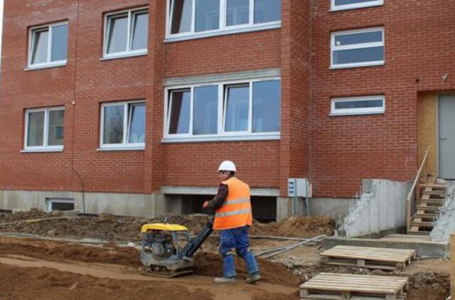 Socialinio būsto statybos pradžia - pavasarį