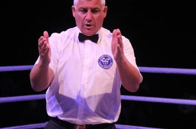 V. Bobinas teisėjaus Europos žaidynių bokso varžyboms