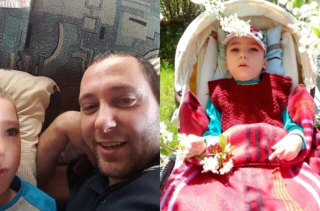 Viruso suluošintą berniuką klaipėdietis augina vienas