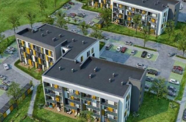 Klaipėdoje planuojamas daugiabučių kvartalas