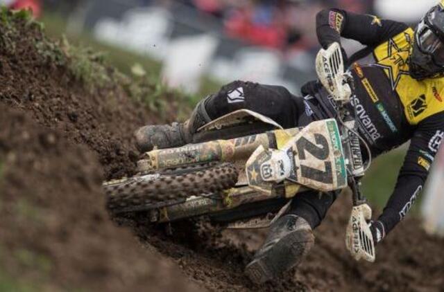 Arminas Jasikonis Pasaulio motokroso čempionato antrajame etape ir vėl 6-as