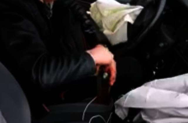 Avariją sukėlęs vyras griebėsi brendžio butelio