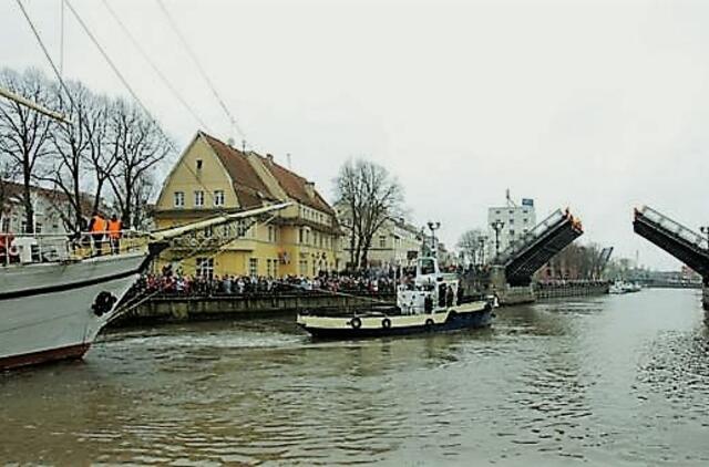 Bus remontuojamas Biržos tilto pakėlimo mechanizmas