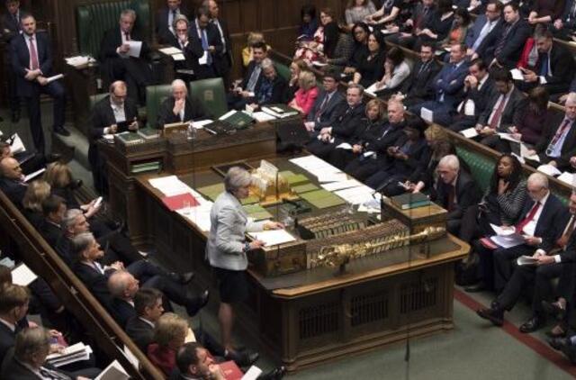 D.Britanijos išstojimo sutarčiai nepritarta ir trečią kartą