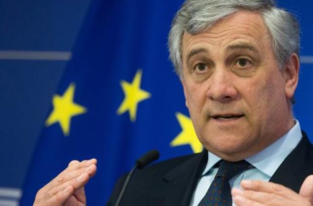 EP pirmininkas A. Tajanis: „Brexitas“ gali būti atidėtas tik keliomis savaitėmis