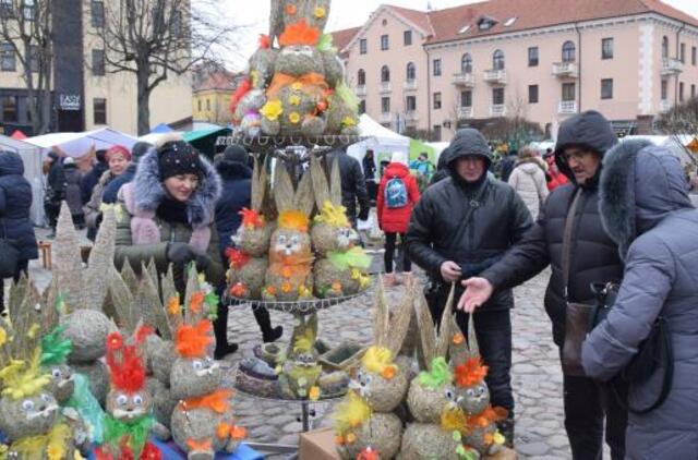 Kaziuko mugėje - ir verbos, ir vilnonės kojinės
