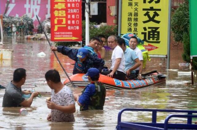Miestai, kuriuos glemžiasi vanduo