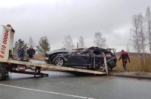 Mįslinga avarija: keleivis žuvo, moteris grįžo namo