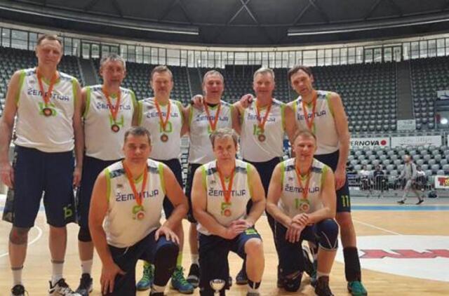 Mūsų krepšininkams - sidabro medaliai