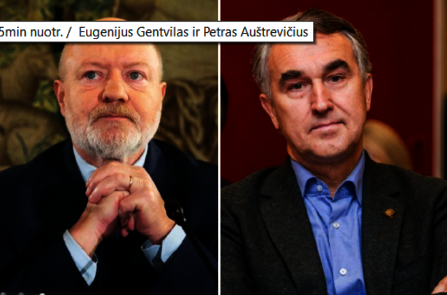 Parašų nesurinkęs P.Auštrevičius, kaltina E.Gentvilą