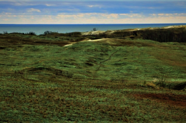 Parnidžio kopa velkasi naują rūbą